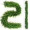 6-Foot Juniper Christmas Garland with Green Berries & Brown Twigs - Lifelike Greenery for Holiday, Christmas & Everyday Decor - Rustic Indoor/Outdoor Garland for Mantles & Doorways - 2024 Christmas Collection, Floral Home by Artificial Flowers